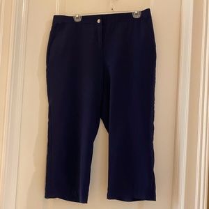 Weekends by Chico’s cropped navy pants